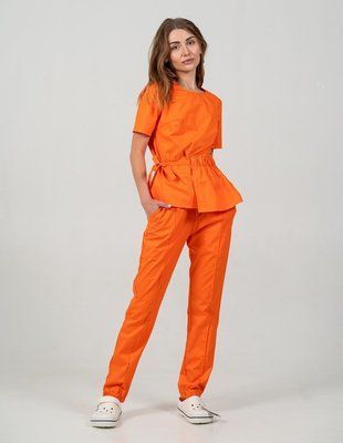 Жіночий медичний костюм Elia Orange 27365725 фото