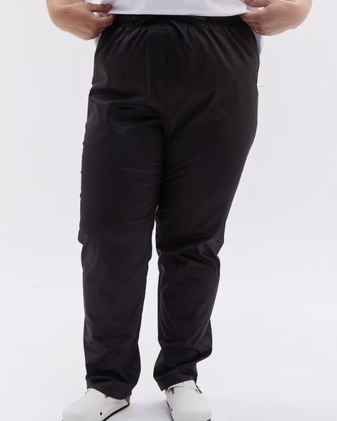 Медичні жіночі брюки Торонто чорні +SIZE 568-321-948 фото