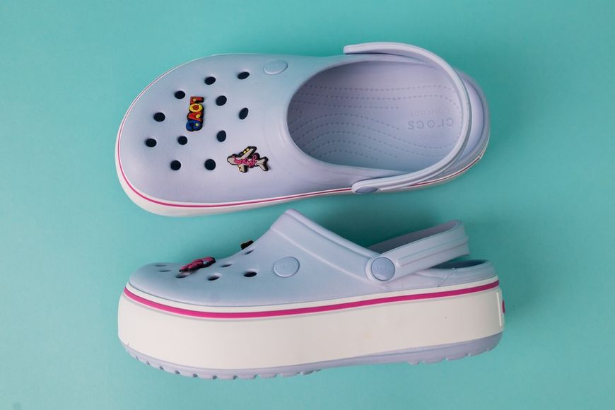 Обувь медицинская Crocs Platform Ice Blue 600400-1 фото