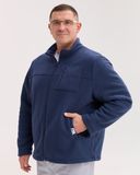 Медична кофта чоловіча флісова Фінляндія синя +SIZE 598-322-881 фото