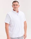 Медична жилетка чоловіча флісова Говерла біла +SIZE 600-324-881 фото