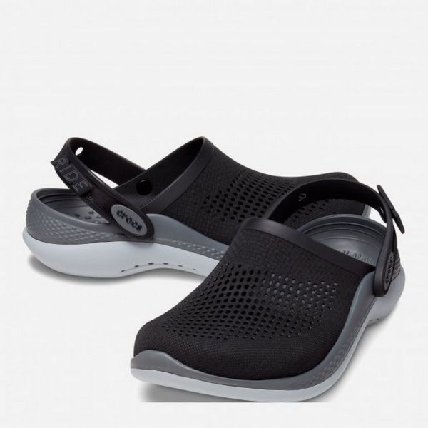 Обувь медицинская Crocs LiteRide 360 Black/Slate Grey 703410-1 фото