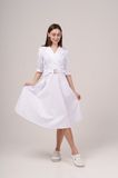 Медицинское платье Classic White 3683906 фото
