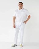 Медицинский костюм мужской Денвер белый +SIZE 446-308-679 фото