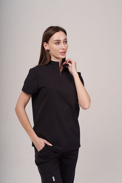 Жіночий медичний костюм Cargo Black 8592752 фото