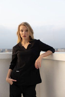Женский медицинский костюм Атланта черный 8752905728 фото