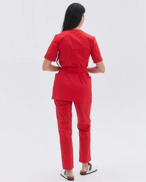 Женский медицинский костюм Киото красный 519-434-679 фото