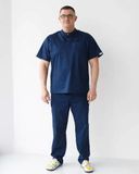 Медичний костюм чоловічий Денвер темно-синій +SIZE 426-308-679 фото