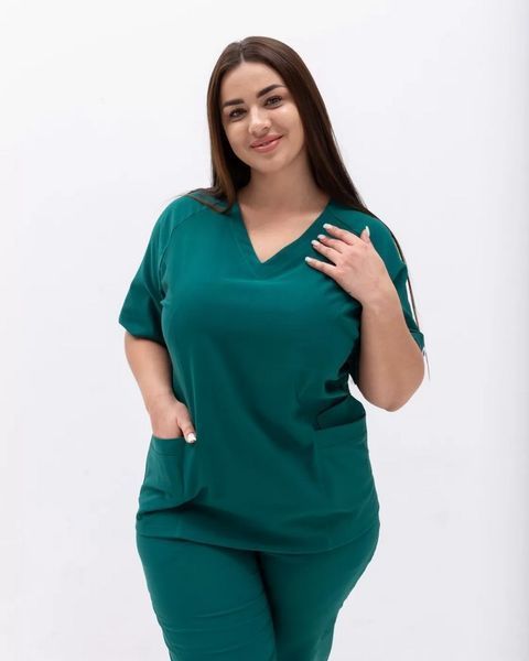 Медичний хірургічний костюм жіночий Аризона зелений +SIZE 505-350-924 фото