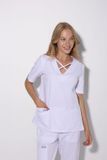 Женский медицинский костюм Chic белый 652378423 фото
