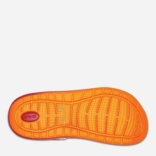 Взуття медичне Crocs LiteRide Clog White/Orange 700407-1 фото