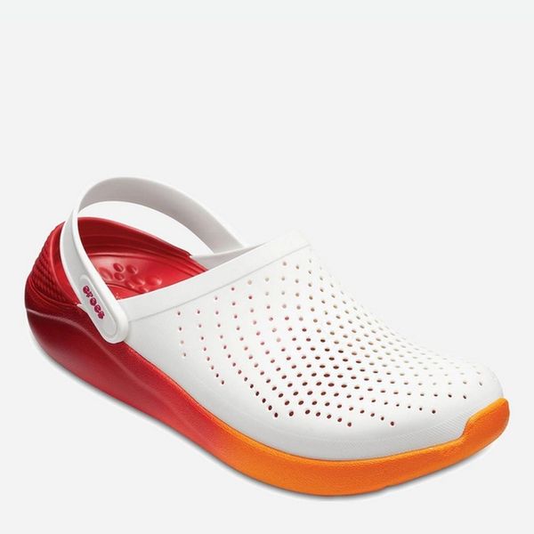 Обувь медицинская Crocs LiteRide White/Orange 700407-1 фото