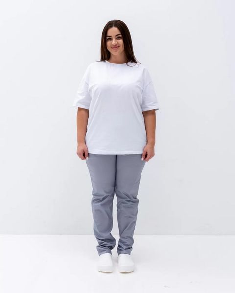 Медичні жіночі брюки Торонто сірі +SIZE 568-328-948 фото
