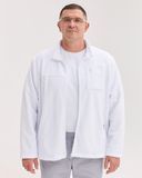 Медицинская кофта мужская флисовая Финляндия белая +SIZE 598-324-881 фото