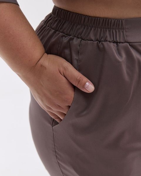 Медичний костюм жіночий Кейптаун какао +SIZE 585-521-6793 фото