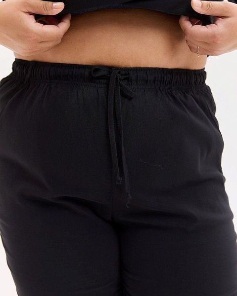 Медичний хірургічний костюм жіночий Марсель чорний +SIZE 499-321-7082 фото