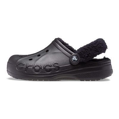 Взуття медичне Crocs Утеплені Baya Lined Fuzz Strap Black 8741410-22 фото