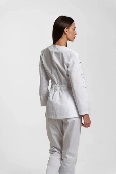Жіночий медичний костюм Siren sparkle White 6743489 фото
