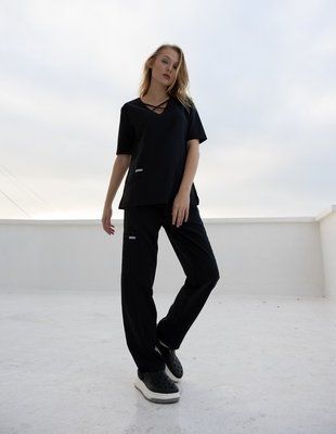Женский медицинский костюм Chic черный 679696 фото
