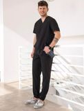 Медицинский мужской костюм TIMUR black 2000000160849 фото