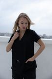 Женский медицинский костюм Star Black 65976902845 фото