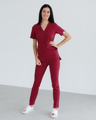 Женский медицинский костюм Рио марсала 1704864327 фото