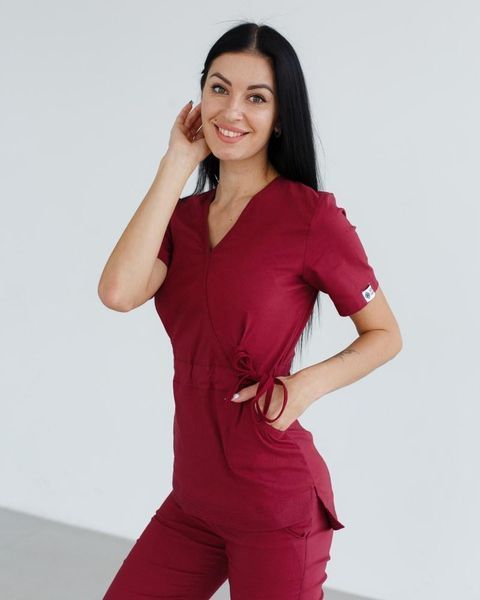 Женский медицинский костюм Рио марсала 1704864327 фото