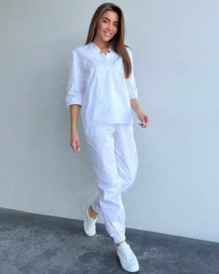 Женский медицинский костюм Beauty White 21433-1 фото