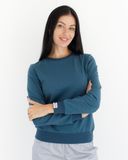 Медицинский свитшот Нью-Йорк женский темно-бирюзовый 1704725232 фото