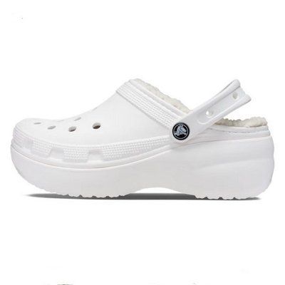 Взуття медичне Crocs Classic Platform Lined White 8741410-73 фото