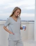 Женский медицинский костюм Chic серый 28574859 фото
