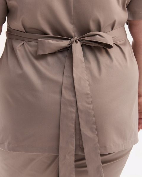 Медична сорочка жіноча Кіото мокко +SIZE 574-421-679 фото