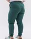 Медичні штани жіночі джогери стрейч зелені +SIZE 503-350-7301 фото 5