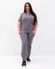 Медичний хірургічний костюм жіночий Марсель сірий +SIZE 499-328-7081 фото 1