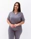 Медичний хірургічний костюм жіночий Марсель сірий +SIZE 499-328-7081 фото 2