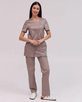 Женский медицинский костюм Вирджиния мокко 645-421-679_40 фото